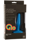Glo Butt Plug Slim - Blue