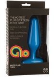 Glo Butt  Plug Thick -  Blue