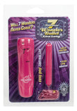 7 Function Wonder Bullet - Extra Long - Pink