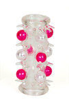 Beaded Penis Sleeve 3-inch