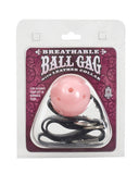 Breathable Ball Gag - Pink