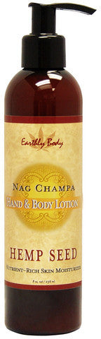Nag Champa Hemp Seed Hand And Body Lotion- 8 oz.