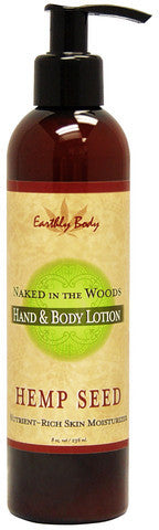 Naked In The Woods Hemp Seed Hand And Body Lotion - 8 oz.