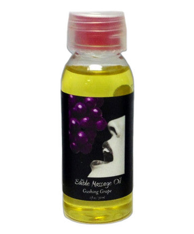 Grape Edible Massage Oil - 1 oz.