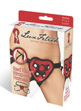 Red Heart Strap-On Harness