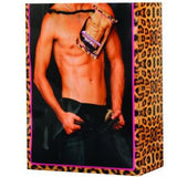Bachelorette Party-Leopard Hunk Print Giftbag