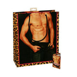 Bachelorette Party-Leopard Hunk Print Giftbag