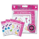 Get Wild Bachelorette Party Napkin - 20 Count