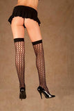 Crochet Thigh Hi Black