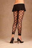 Black Lace Leggings