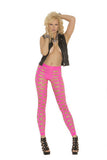 Pothole Leggings - Neon Pink - One Size