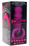 Finger Promise Ring - Purple