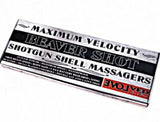 Beaver Shot- Black Shotgun Shell With Display- 12 Count