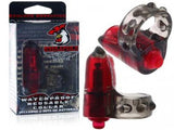 Boss Cock's Collar - Black With Red