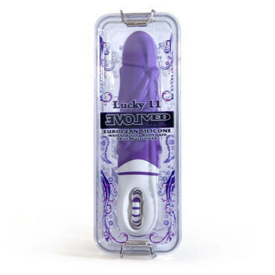 Silicone Roulette Lucky 11 - Purple