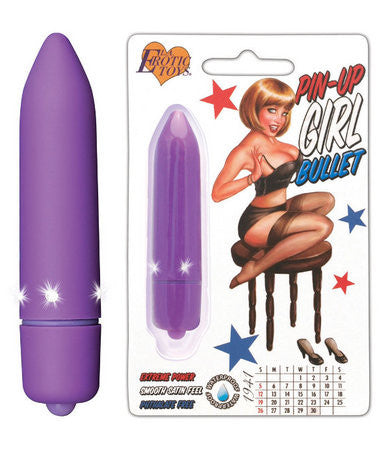 Pin Up Girl Bullet - Purple