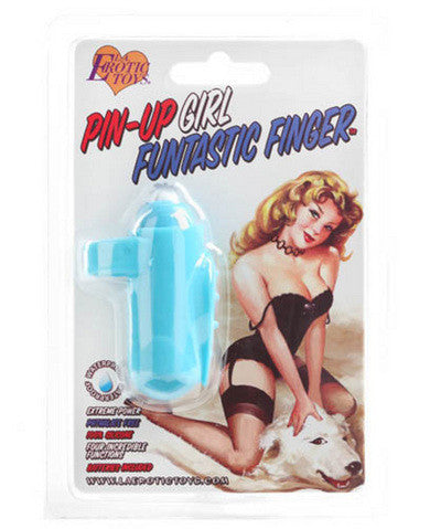 Pin-up Girl Funtastic Finger  - Blue