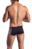 Fishnet Side Panel Brief - Black - One Size