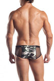 Fishnet Camo Print Brief - Camoflauge - One Size