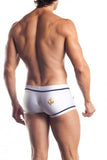 Seaman - Mens Sailor Theme Brief - White - One Size