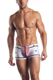 Seaman - Mens Sailor Theme Brief - White - One Size