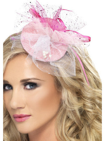 Hen Night Fascinator - Pink