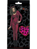 Leopard Print Pink Bodysuit