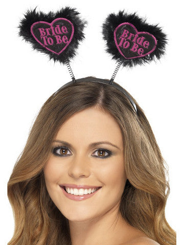 Bride To Be Warning Boppers - Black