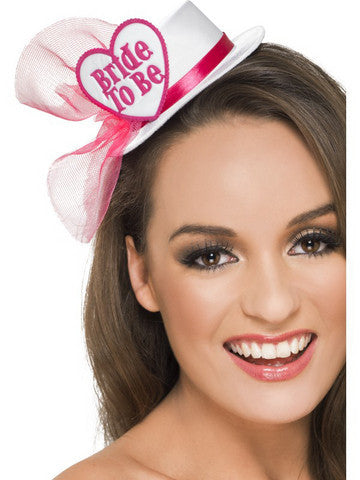 Bride To Be Hat - White