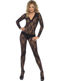 Lace Bodystocking - Black