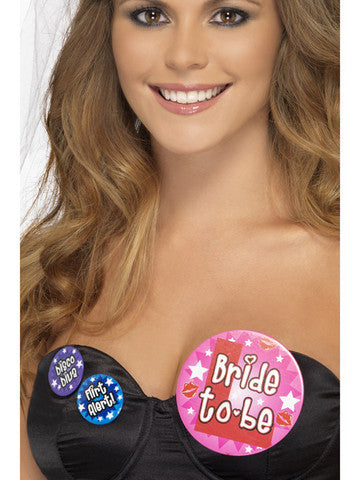 Hen Night Badge Set - 8 Pack