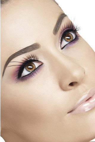 Long Plume Eyelashes - Black