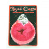 Plush Love Cuffs - Red