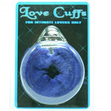 Plush Love Cuffs - Blue