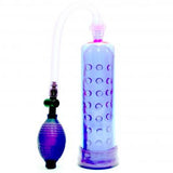 Sexual Power Pump With Grip - Lavender