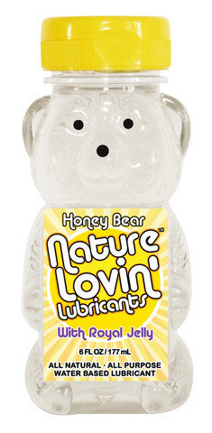 Honey Bear Water-based  Lubricant - 6 Oz.