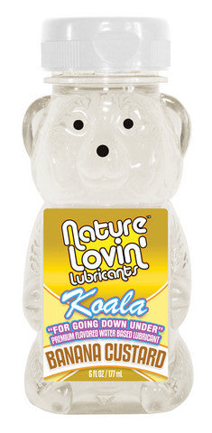 Koala Banana Custard Flavored  Lubricant - 6 Oz.