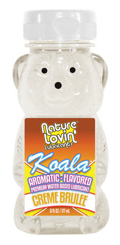 Koala Creme Brulee Flavored Lubricant - 6 oz.