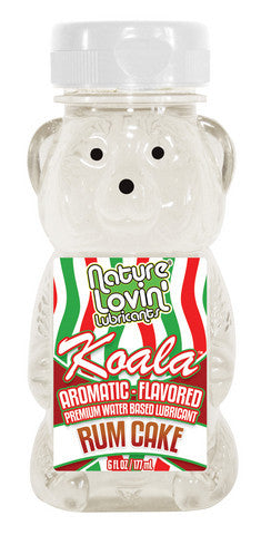 Koala Rum Cake Flavored Lubricant - 6 oz.