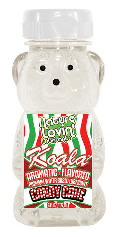 Koala Candy Cane Flavored Lubricant - 6 oz.
