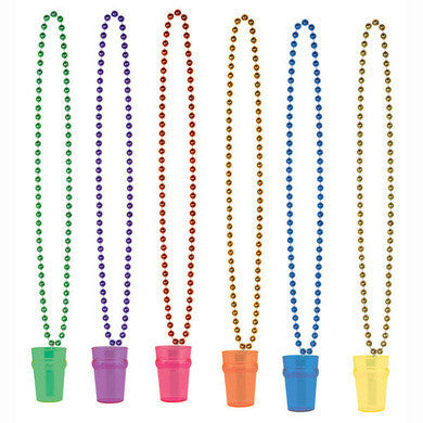 Beads With Glass - Assorted Colors