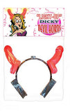Illuminating Dicky Devil Horns