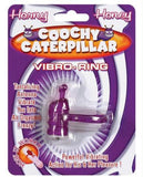 Coochy Caterpillar Pleasure Vibro Ring - Purple