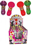 Lollipipes Edible Pipe Assorted Flavors - 12 Count With Display