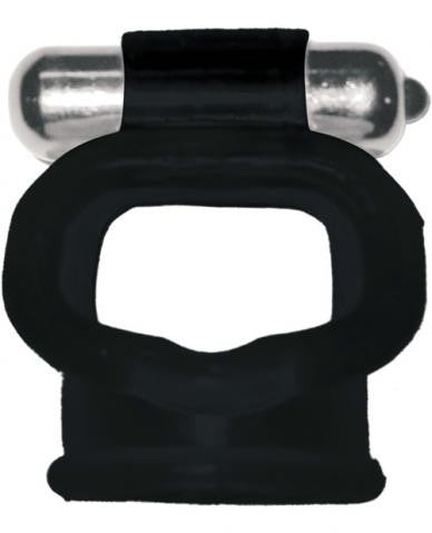 Hung Stud Sling With Vibrating Bullet - Black