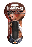 Hung Hott Rod Silicone Vibrating Sleeve - Black