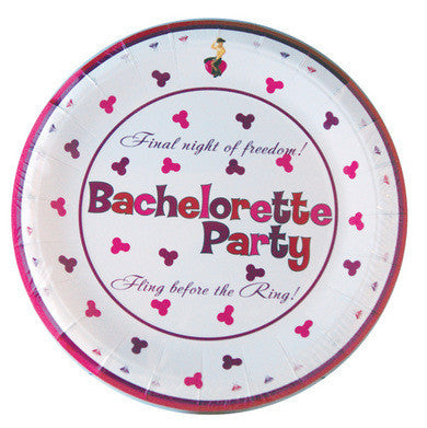 Bachelorette Party 10-Inch Plates - 10 Pack