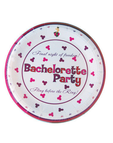 Bachelorette Party 7-Inch Plates - 10 Pack