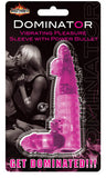 The Dominator Vibrating Sleeve - Magenta
