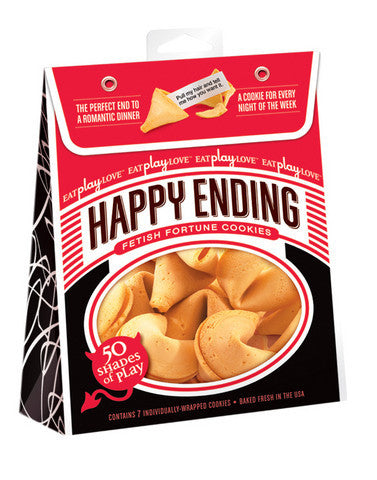 Happy Ending Fortune Cookies - 50 Shades Of Play Edition -7 Pack